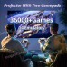 Безжичен Проектор 37 000 Вградени 3D Игри Безжичен Стрийминг до Платформи