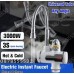 Смесител за вода нагревател за мигновено загряване 3000W гъвкав чучур