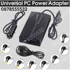Универсално зарядно за лаптоп 120W 12V/24V кабел за 220V и за запалка