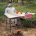Сгъваема маса тип куфар за тераса градина двор Сгъваема маса тип куфар за тераса градина двор